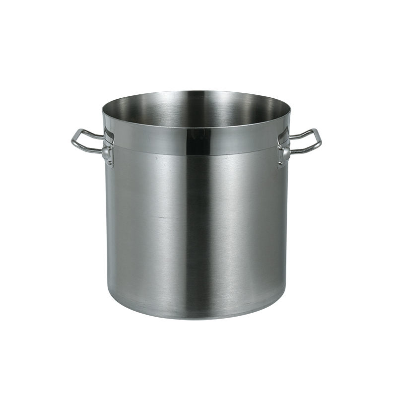 Thickened Straight Stainless Steel Soup Stock Pots