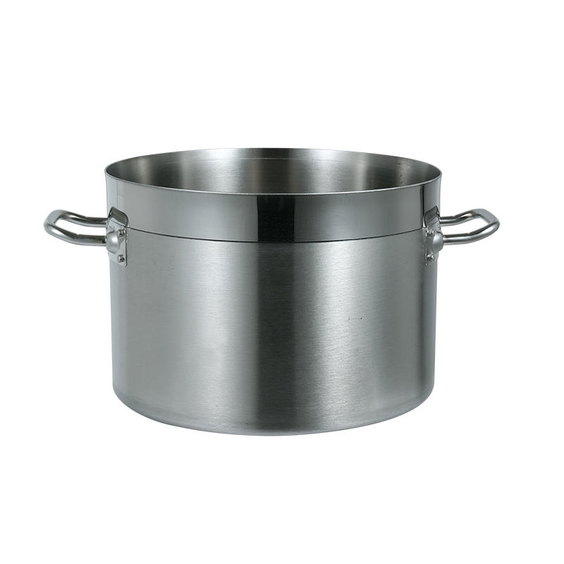 04 Style Stainless Steel Sandwich Bottom Stock Pot