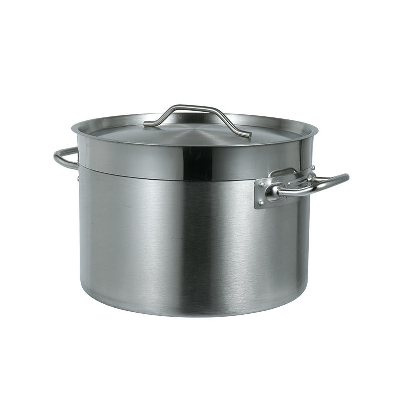 04 Style Stainless Steel Sandwich Bottom Stock Pot