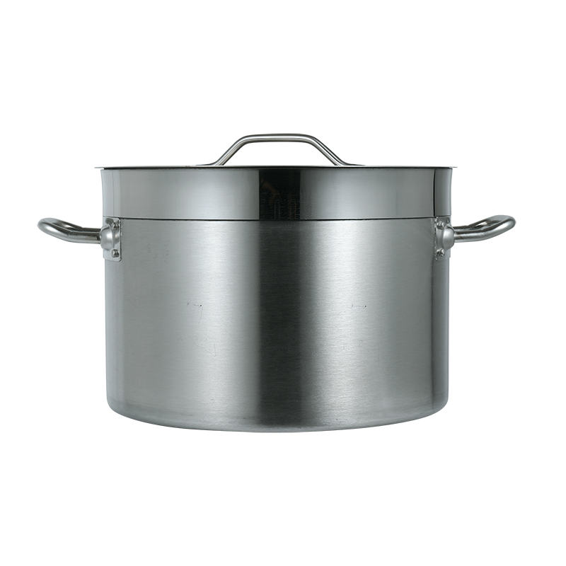 04 Style Stainless Steel Sandwich Bottom Stock Pot