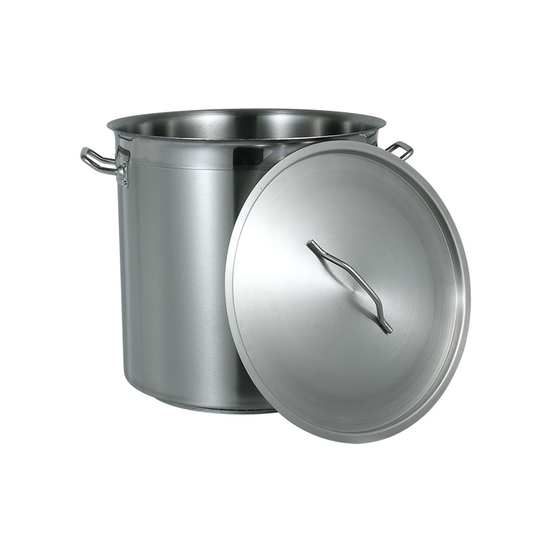 Stainless Steel Stockpot With Energy Saving Bottom