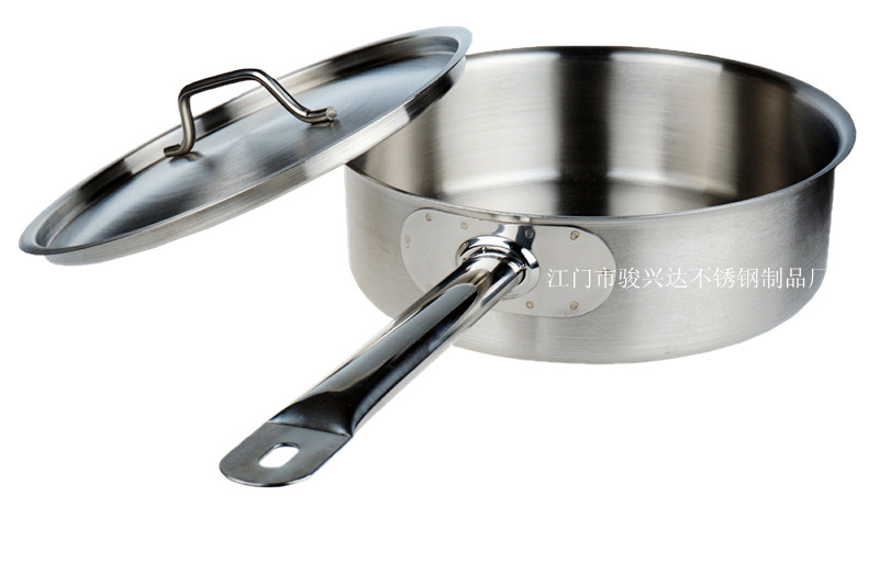 Stainless Steel Milk Boiling Pot with Lid