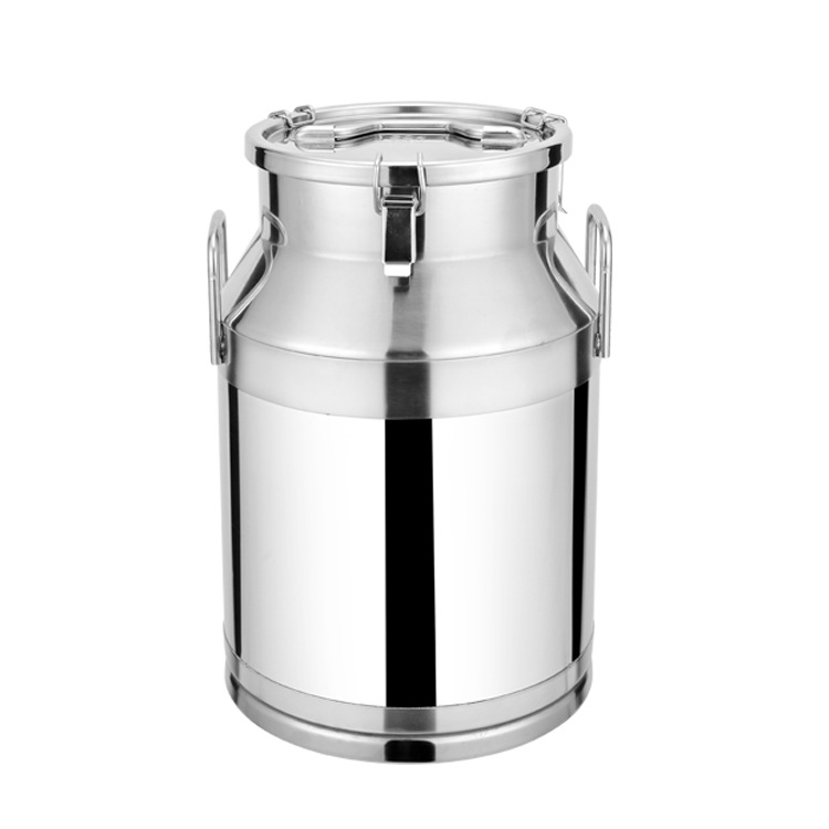 Stainless Steel Airtight Milk Jug Bucket Wine Barrel