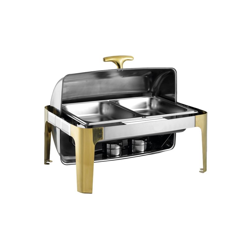 High Quality Kitchen Equipment Roll Top Chafing Dish