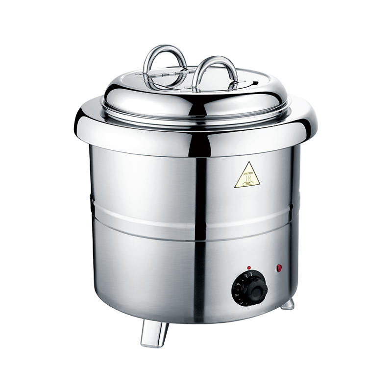 Stainless Steel Soup Boiler With Thermostatic Controls