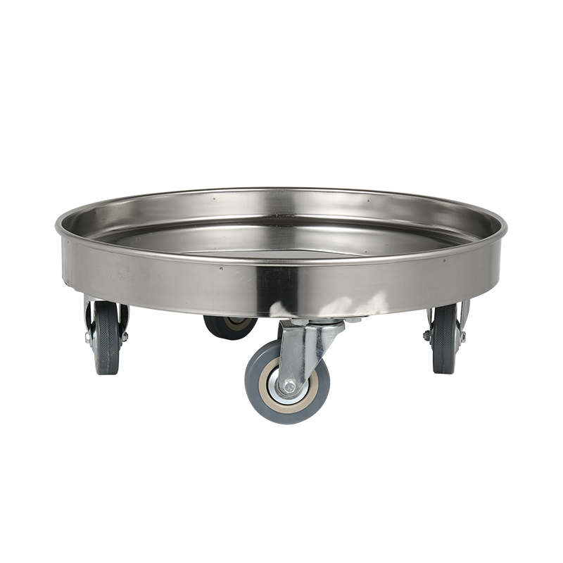 Stainless Steel Round Turnover Cart