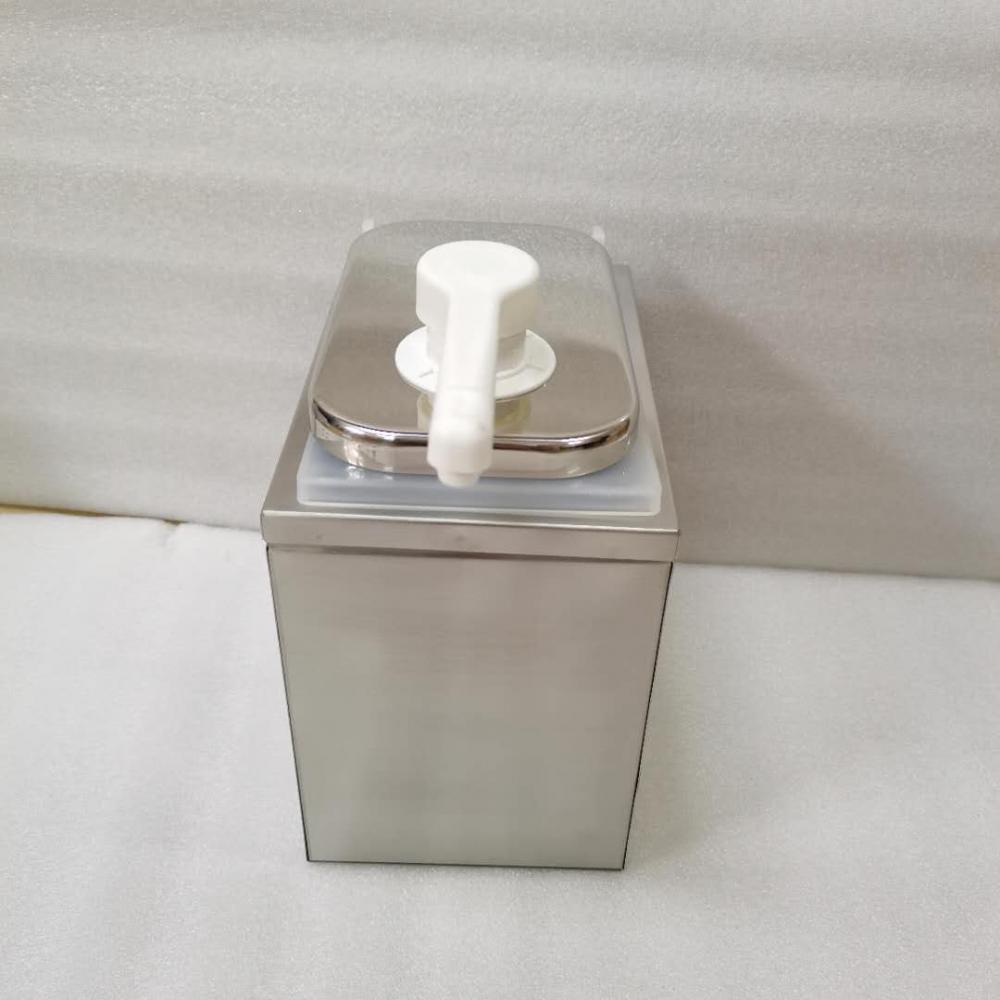 Stainless Steel PP Sauce Pump Dispenser