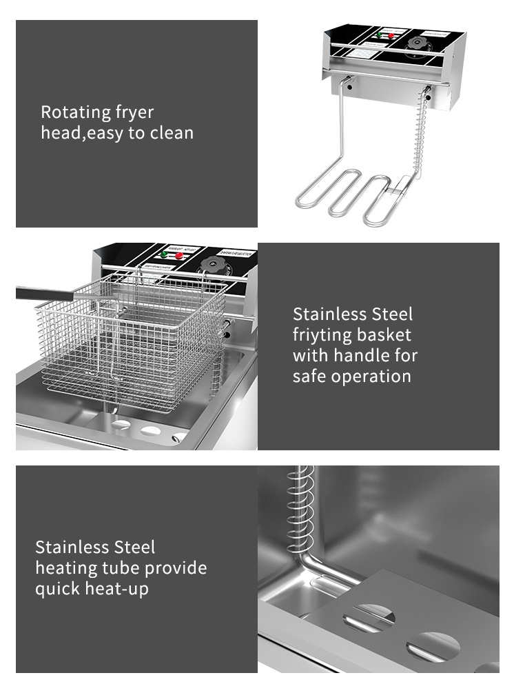 Stainless Steel Electric Deep Fryer